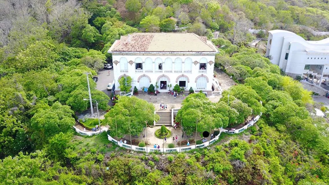 Bạch Dinh Vũng Tàu nhìn từ trên cao